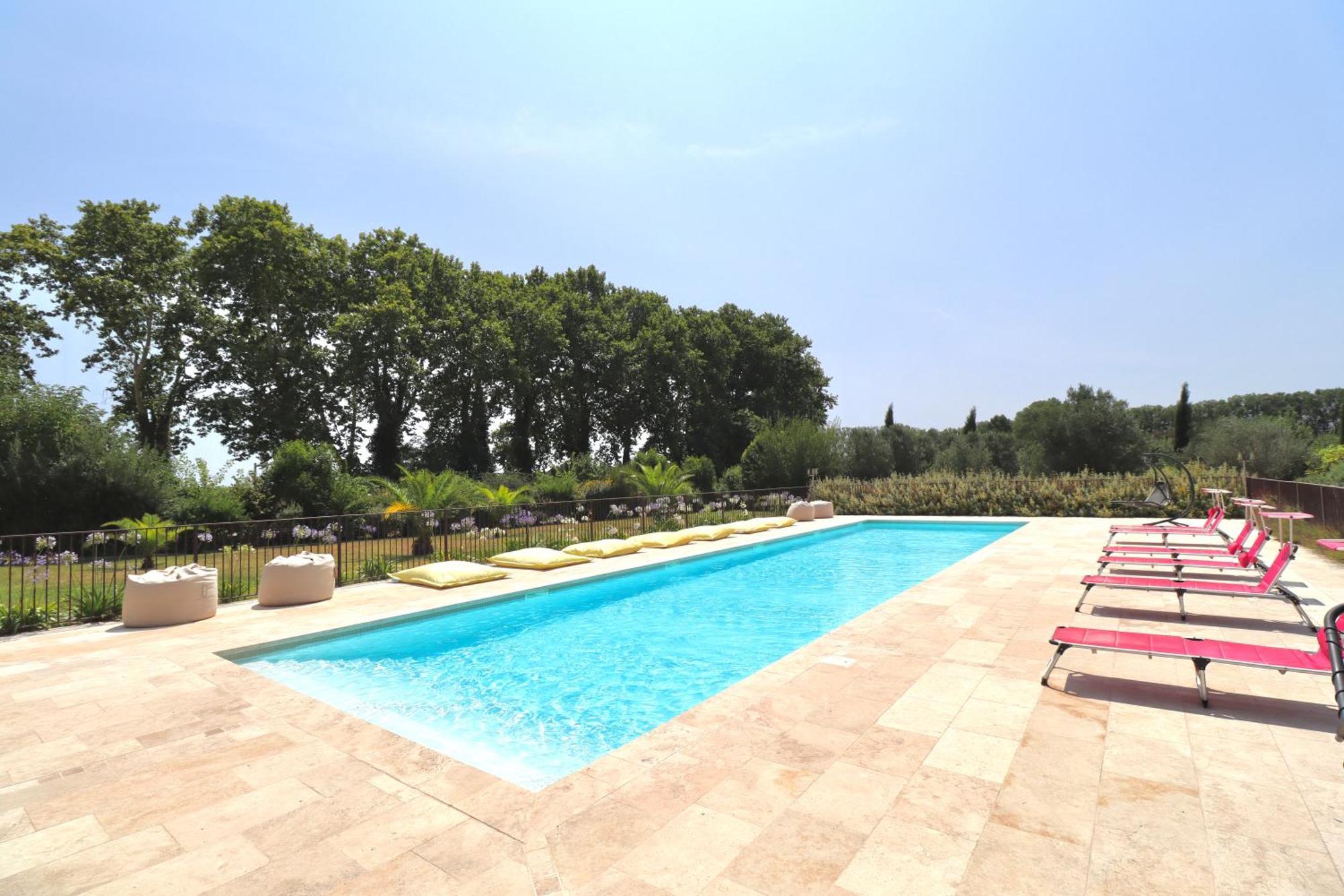 Chambres D'Hotes Avec Jacuzzi Et Piscine Au Mas De Cadoule Saint-Just  Exterior foto